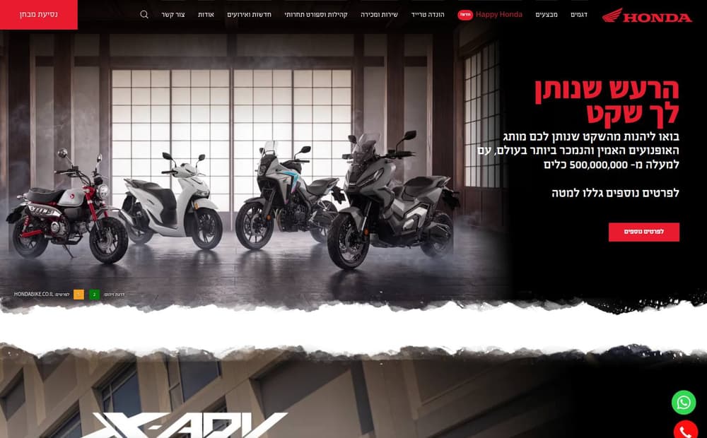 מבצע הונדה X-ADV 750